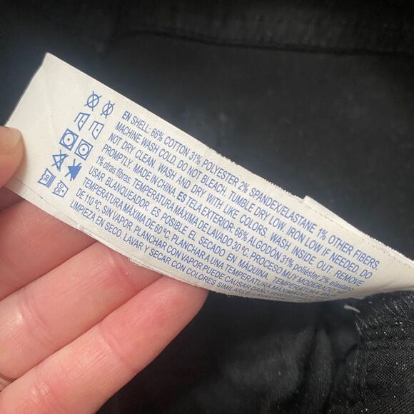 Y2K High Rise Faded Black Skinny Jeans Women’s 29 Stretch Distressed Grunge Goth - Picture 14 of 15